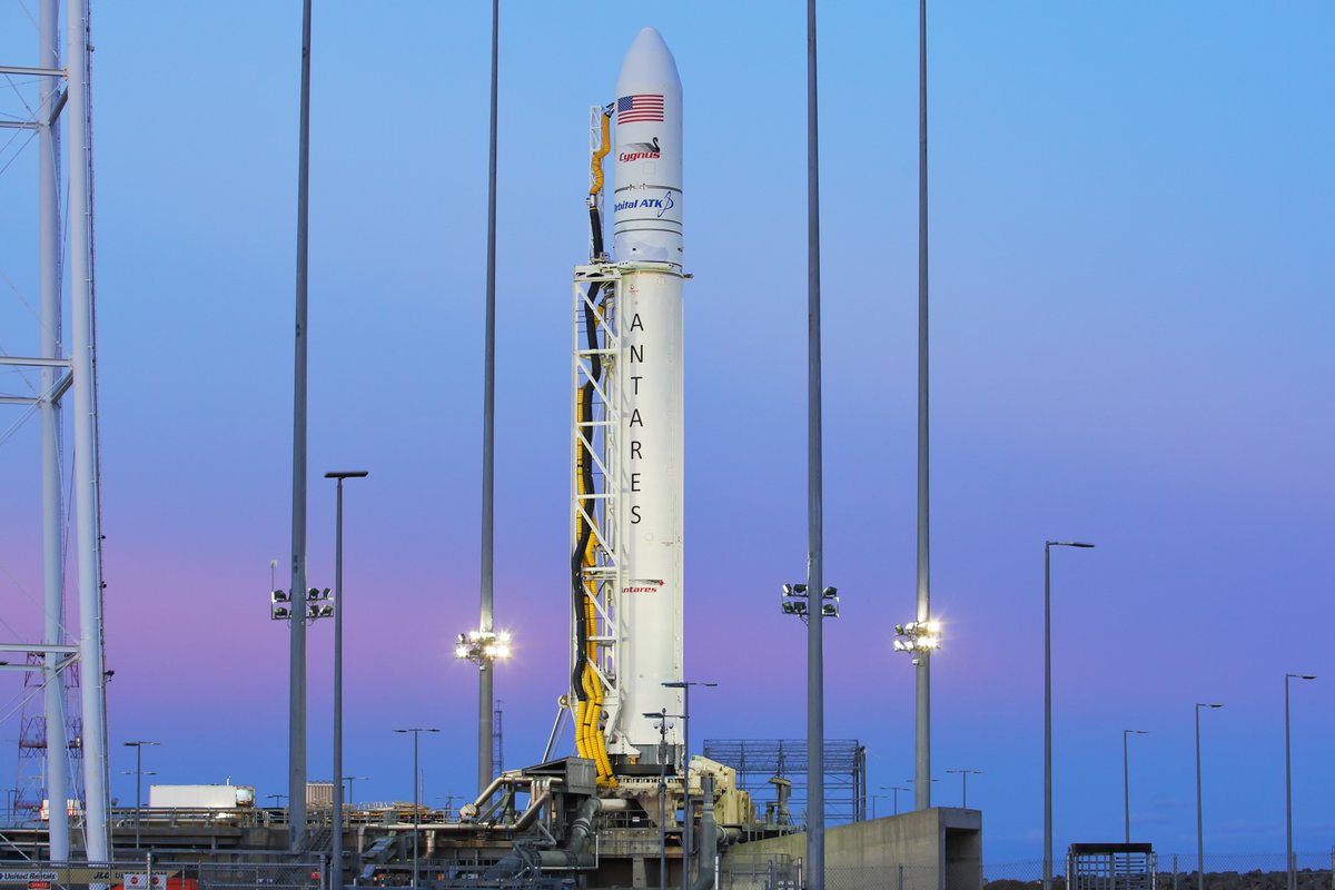 Looking ahead on the launch calendar, the Cygnus NG13 launch from @NASA ...