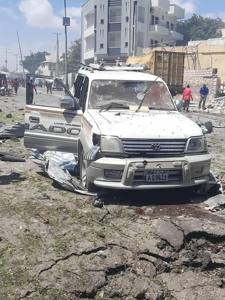 8 people killed and several others injured in a car bomb explosion targeting a UN convoy on 21st October road north of Somalia's Aden Abdulle International Airport next to Afisyoni that houses UN staffers.Al- Shabaab has claimed responsibility for the attack