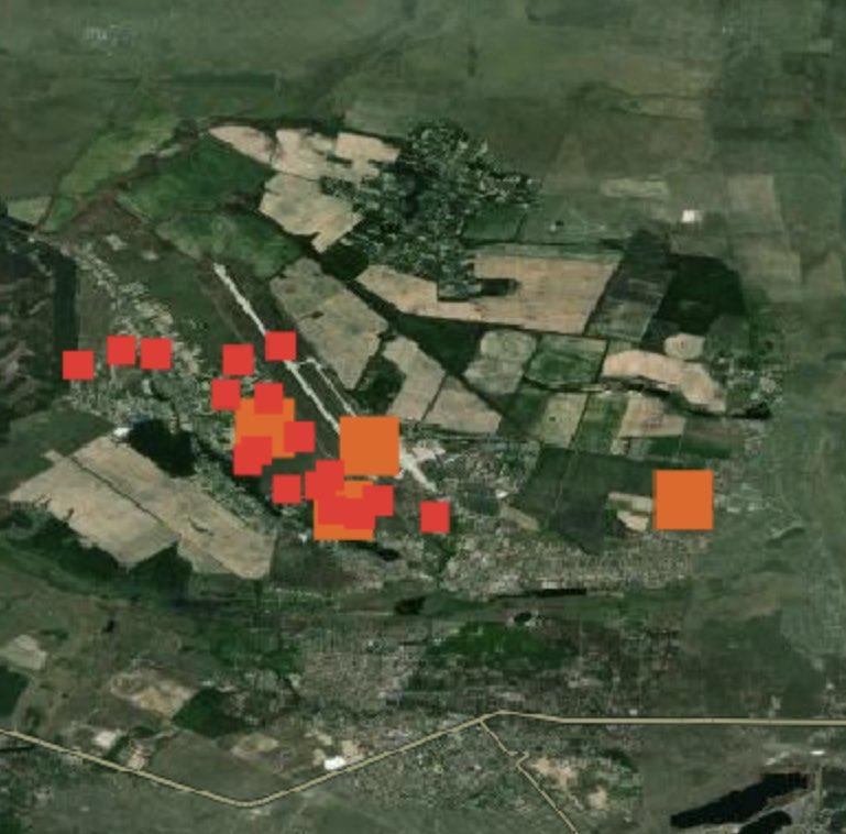 Fires at Hostomel's Antonov International Airport spotted by NASA’s FIRMS satellite