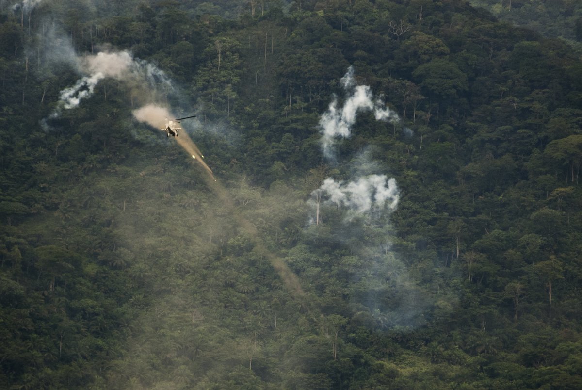 North Kivu, 21-26 May 22. RSA Aviation carried out Combat Search and Rescue, MEDEVAC / CASEVAC, and Airstrikes missions in support of operation SABINYO1. The Blue Helmets demonstrate a high level of professionalism and dedication in the execution of MonuscoF operational tasks