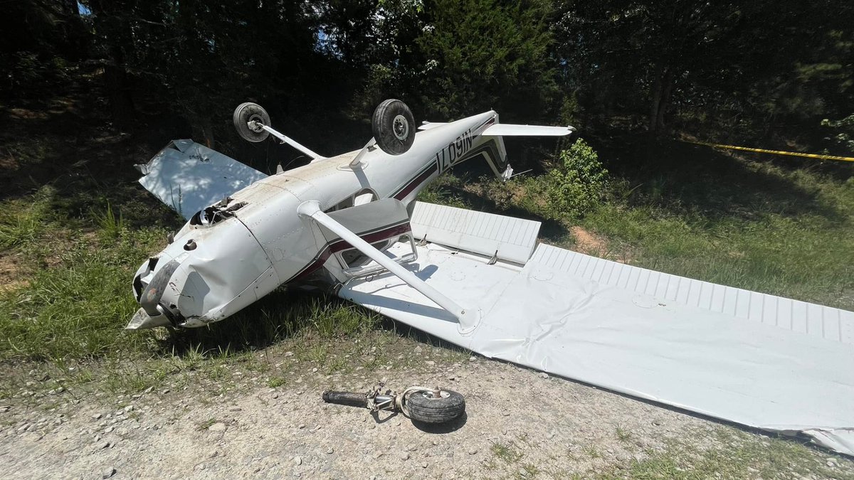 Officials are investigating a plane crash in Georgia