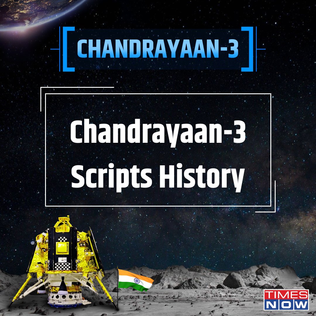 Chandrayaan-3 lander Vikram touches down on the Moon's South Pole