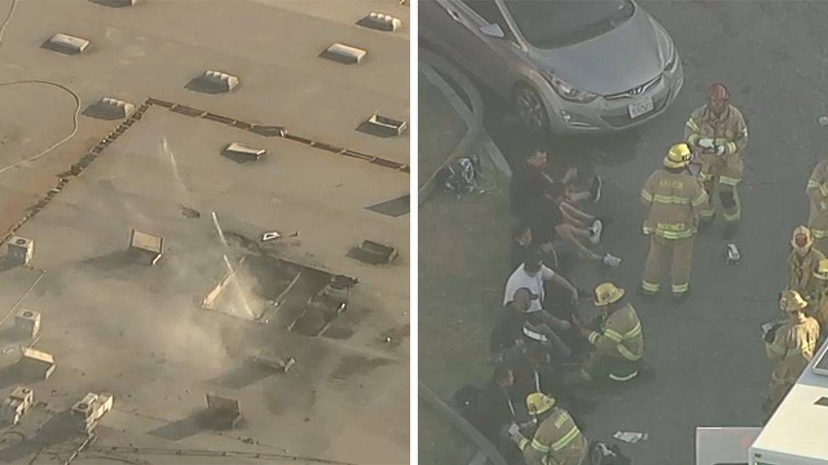 2 killed, 18 injured after small plane crashes through roof of Fullerton, CA building. Police and firefighters responded to a warehouse in the 2300 block of Raymer Avenue