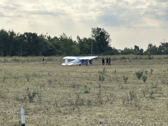 Small plane lands in field near Springfield-Branson National Airport: