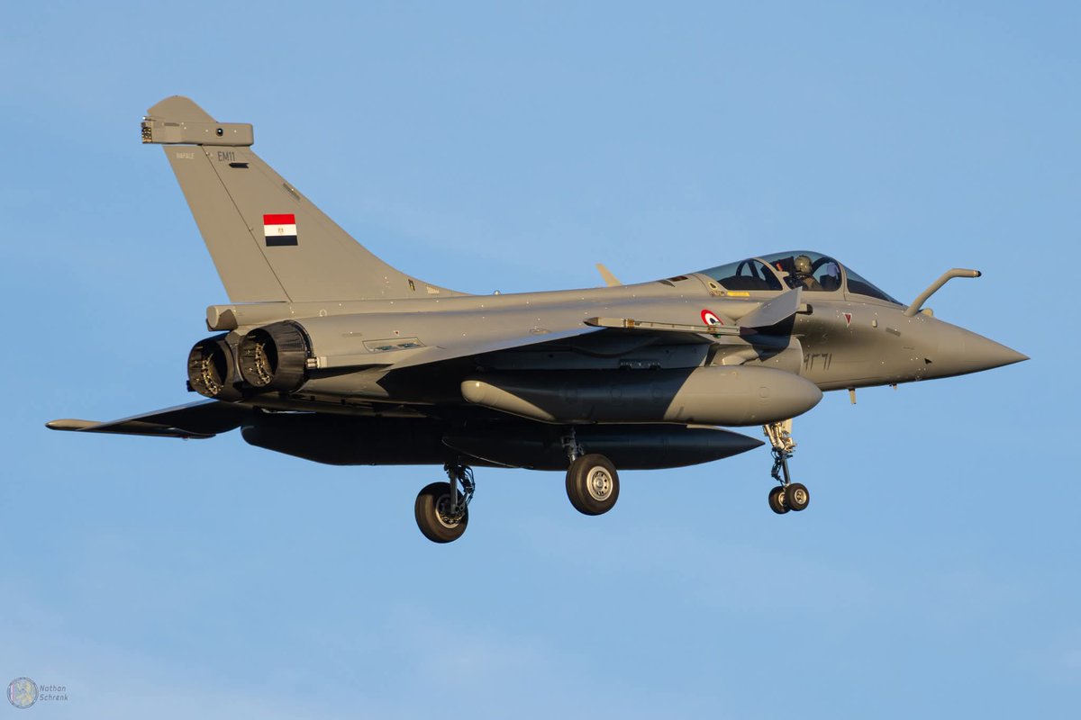 The Egyptian Air Force received a new batch of Rafale fighter jets in the past few days