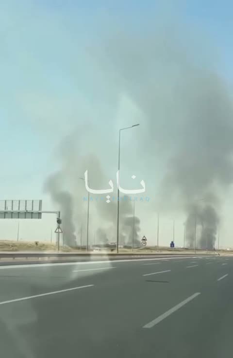 Fires in the vicinity of Erbil airport after multiple drones strikes